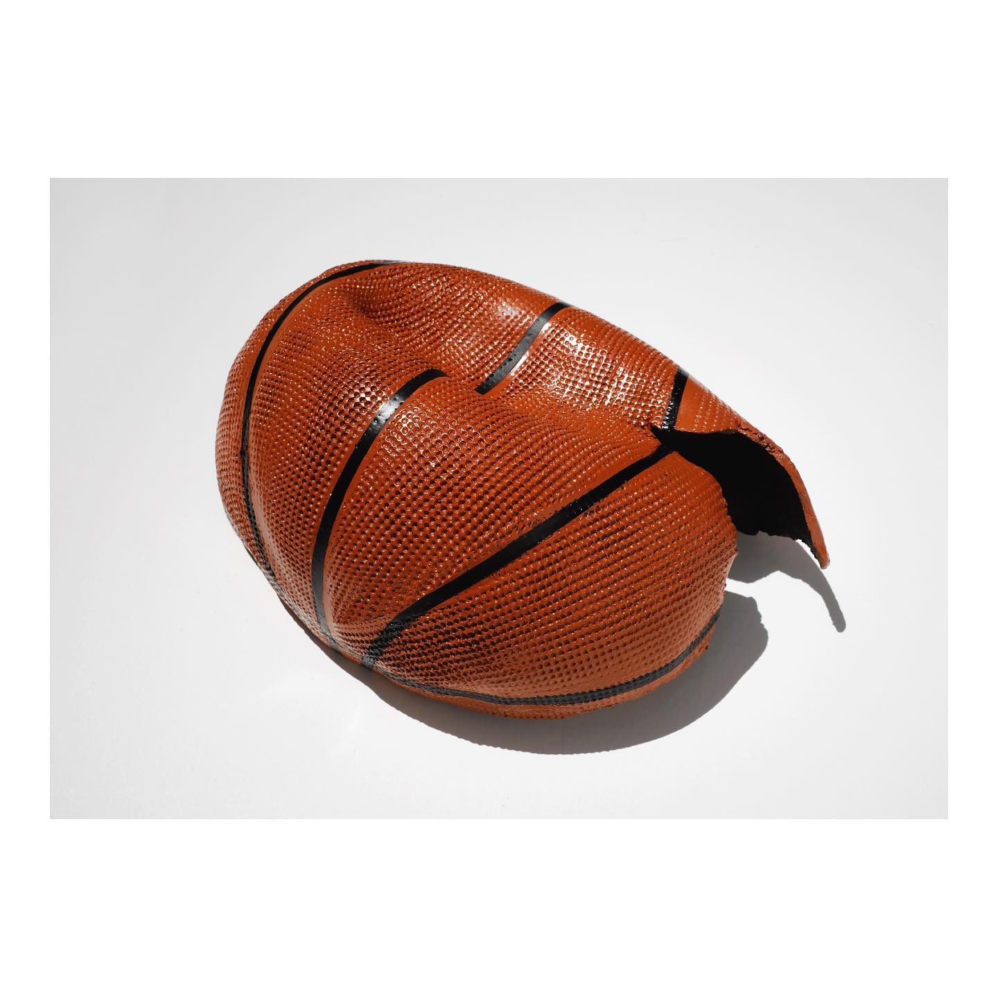Exploded basketball