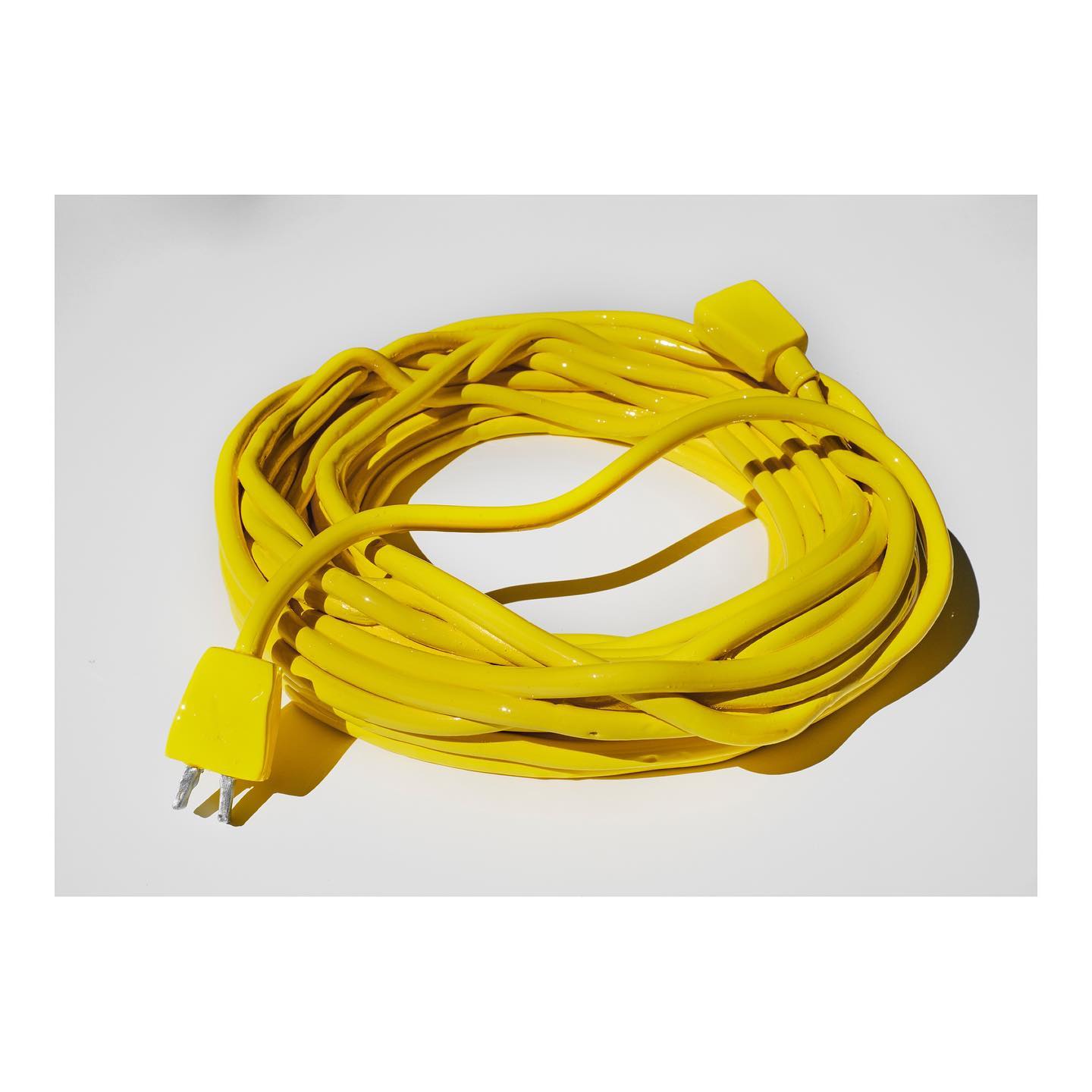 Powerless cord, yellow