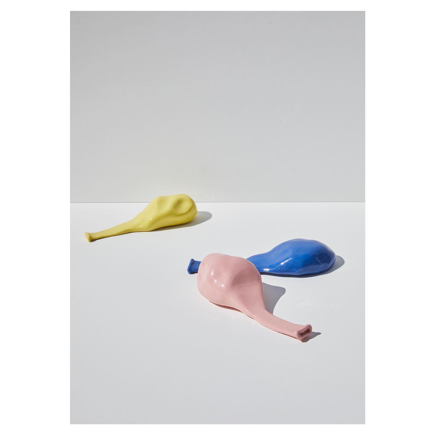 Deflated balloons — view 1