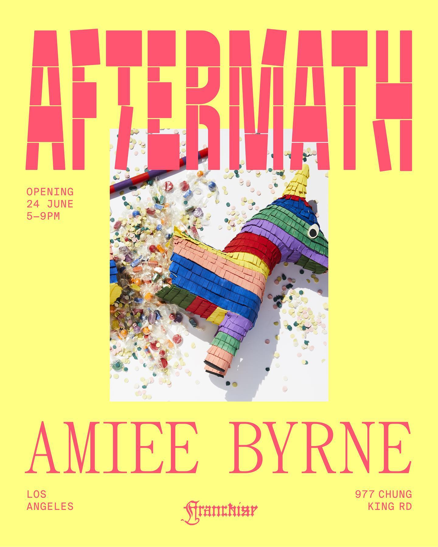 Aftermath — exhibition announcement